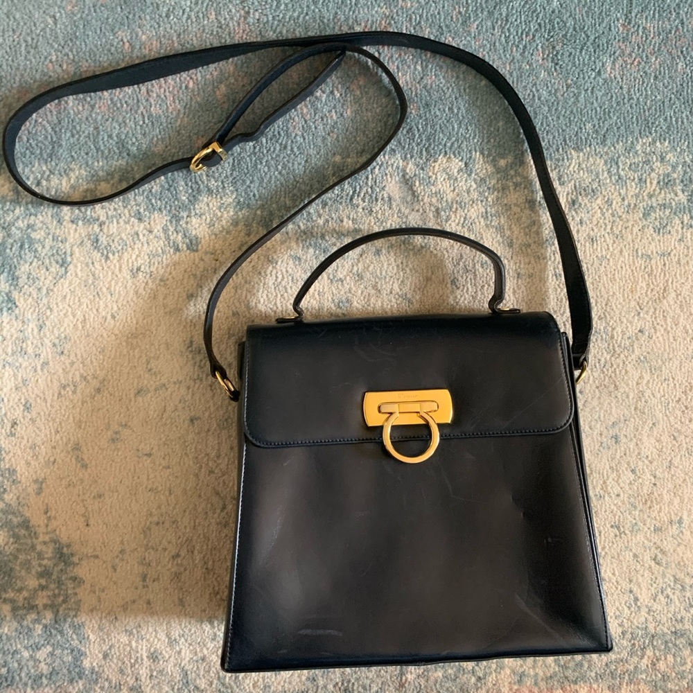 Salvatore Ferragamo Gancini Handle Bag